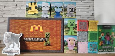 Raro set Minecraft x mcdonald's - limited edition 