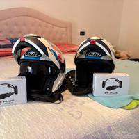 Caschi hjc i90 con interfoni Sena