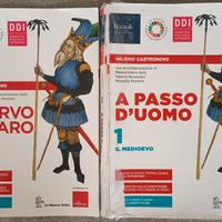 libri scolastici scuole medie a passo d'uomo 