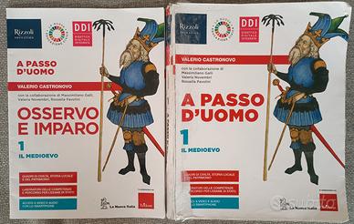 libri scolastici scuole medie a passo d'uomo 