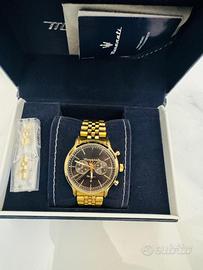 Orologgio di colore oro MASERATI