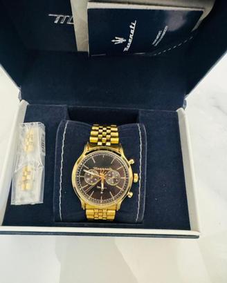 Orologgio di colore oro MASERATI