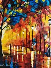 dipinto originale Afremov 