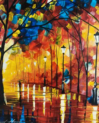 dipinto originale Afremov 