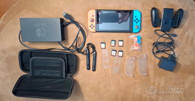 Nintendo Switch + giochi + accessori