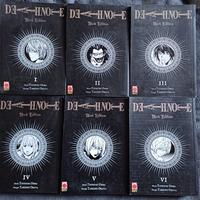 Death Note Black edition volumi dall'1 al 6