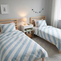 2 copripiumini singoli cotone e viscosa Ikea nuovi