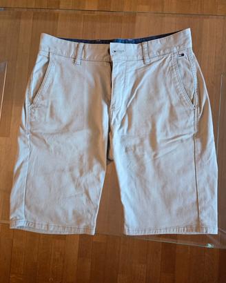 Bermuda Tommy Hilfiger Jeans beige taglia 30