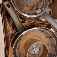 Batteria pentole 9 pezzi per piano induzione 