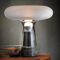 Orion Lamp with Glass Top - Lampada in vetro NUDE