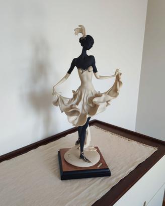 STATUA GIUSEPPE ARMANI "PRIMA DONNA" BLU E ARGENTO