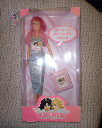 fiorucci angeli  barbie doll con anello jem