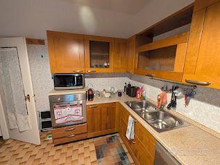 Cucina componibile angolare in legno