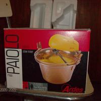 paiolo/pentola per polenta con motorino