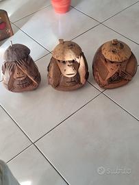 Noci di cocco trasformate 