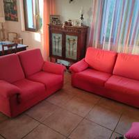 Divano / Coppia divani rossi