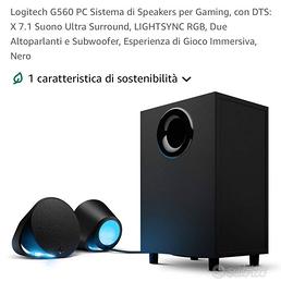 Logitech G560 PC Sistema di Speakers per Gaming,