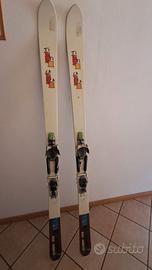 Sci artigianale 185cm con attacco BD da telemark