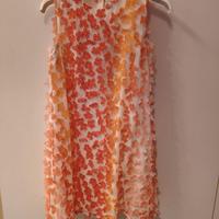 Abito elegante bambina con fiori 3D