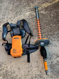 Tagliasiepi pellenc con batteria