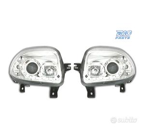 FARI PER RENAULT CLIO 98-01 LUCE DIURNA A LED FOND