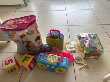 Lotto giocattoli in buono stato