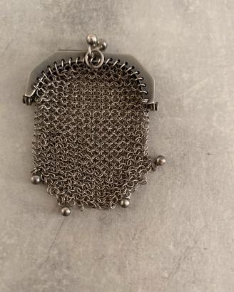 Porta monete in argento