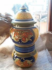 vaso in ceramica deruta