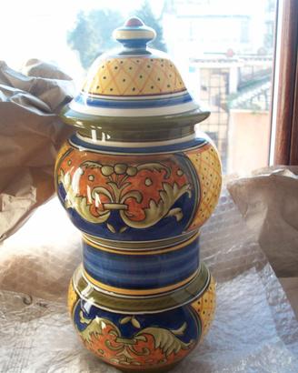 vaso in ceramica deruta