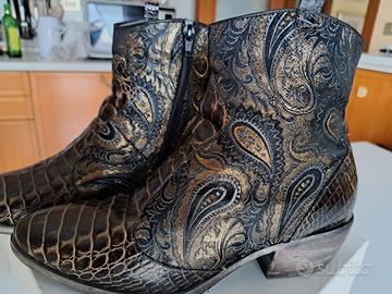 stivaletti vera pelle Country donna nr:39