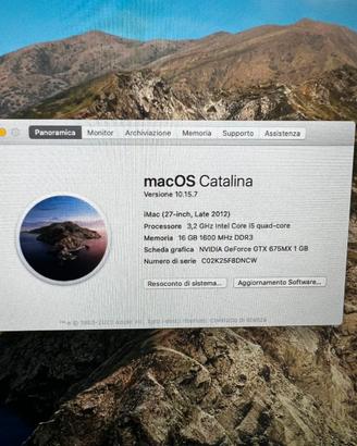 iMac 27 late 2012