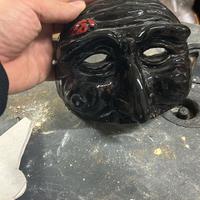 Statuetta ,maschera di pulcinella 