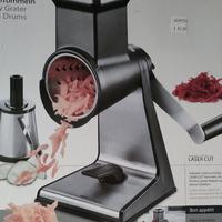 GRATTUGIA A MANOVELLA GEFU 3 RULLI INOXnuova