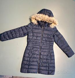 Piumino lungo Tommy Hilfiger con cappuccio