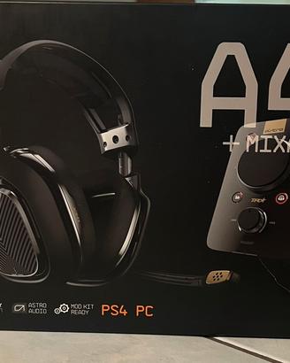 Cuffie gaming Astro A40 + mix amp pro