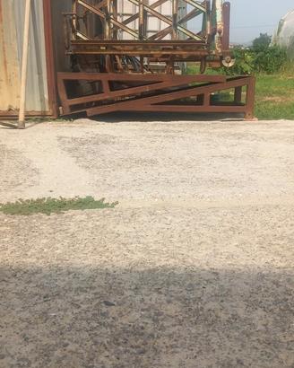 Rampe per scaricare i carrelli
