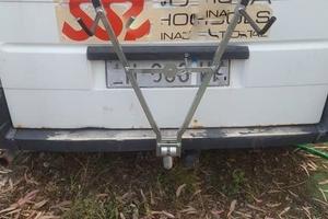 Portabici nuovo scatola per auto con gancio traino