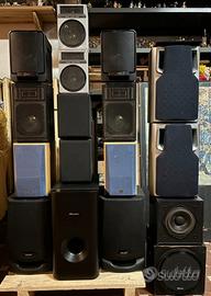 blocco 27 casse per mini impianti e pc