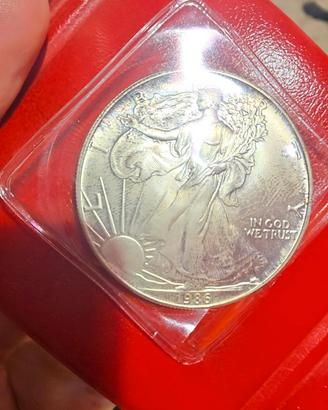American Silver Eagle 1986 prima annata