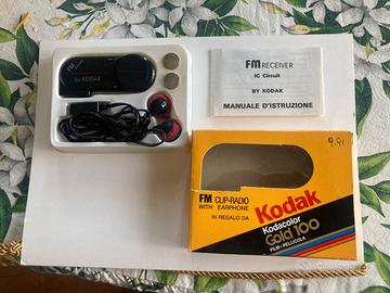 Radio FM Kodak. Mini. Anno 1991 Nuova
