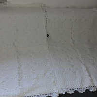 2 federe letto all' uncinetto