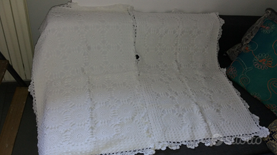 2 federe letto all' uncinetto