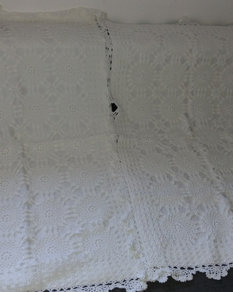 2 federe letto all' uncinetto