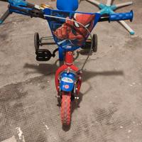 bicicletta spiderman