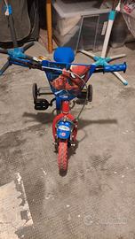 bicicletta spiderman