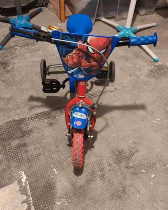 bicicletta spiderman