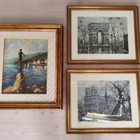 Quadri da muro, stampe e dipinti cornice in legno