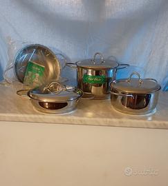 batteria pentole INOXRIV  Nordica 