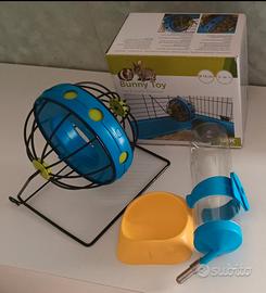 Accessori NUOVI per gabbia o recinto conigli