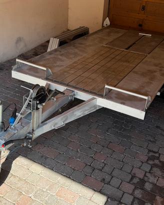 CARRELLO TRASPORTO AUTO ELLEBI RIMORCHiO